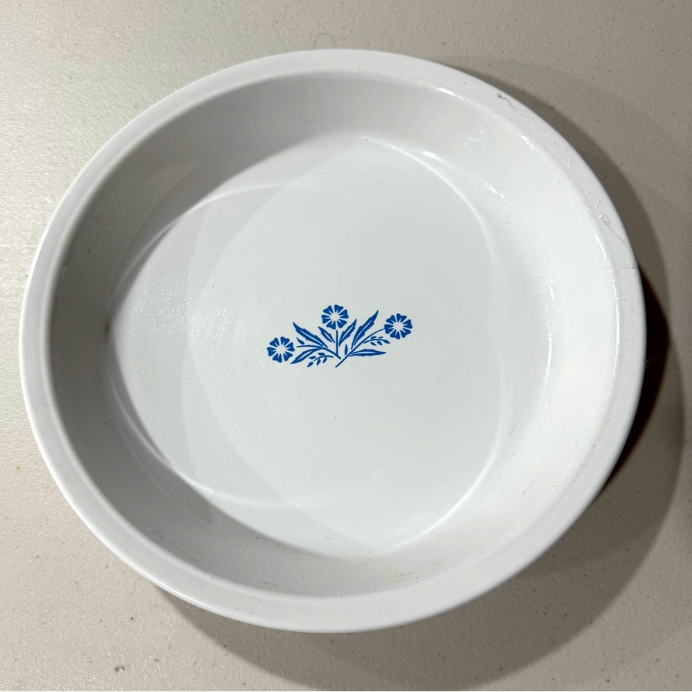 Corningware Blue Cornflower Pie Plate